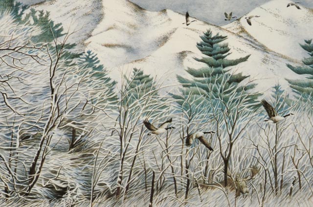 Diana Casey Signed and Numbered "Turning Point" Limited Edition Print