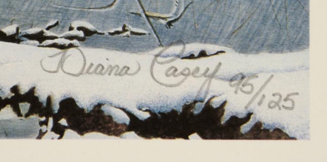 Diana Casey Signed and Numbered "Turning Point" Limited Edition Print