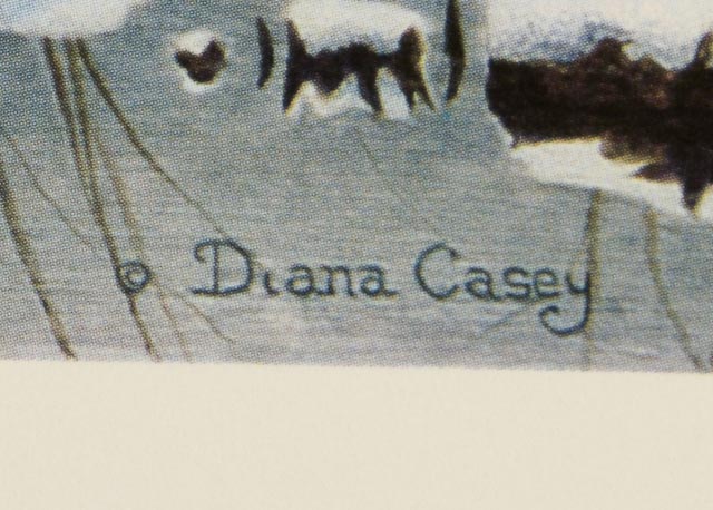 Diana Casey Signed and Numbered "Turning Point" Limited Edition Print