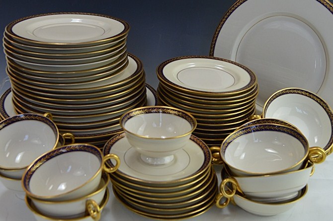 Set of Theodore Haviland "Lauria" China Tableware