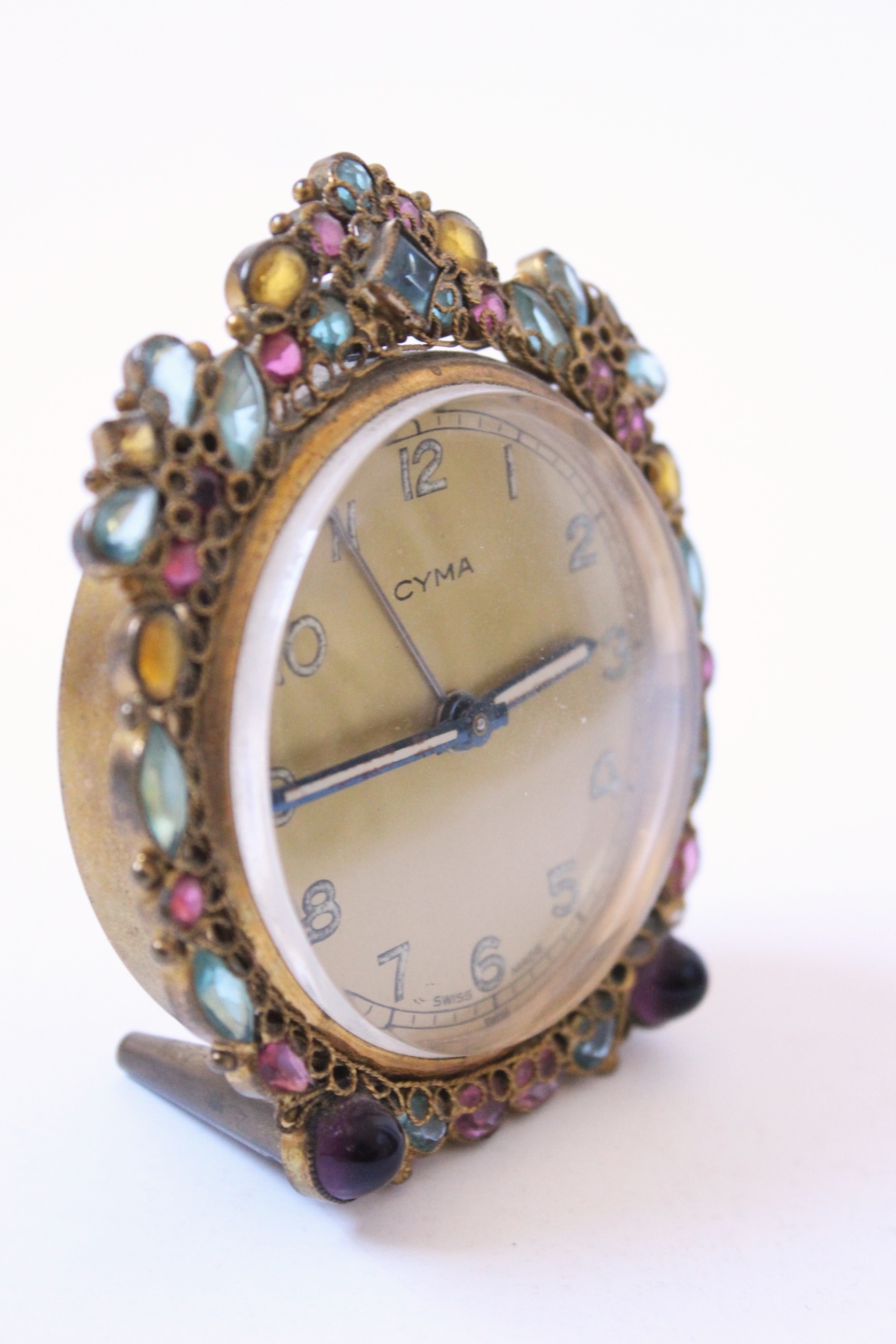 Vintage Cyma "Original by Robert" Swiss Alarm Clock