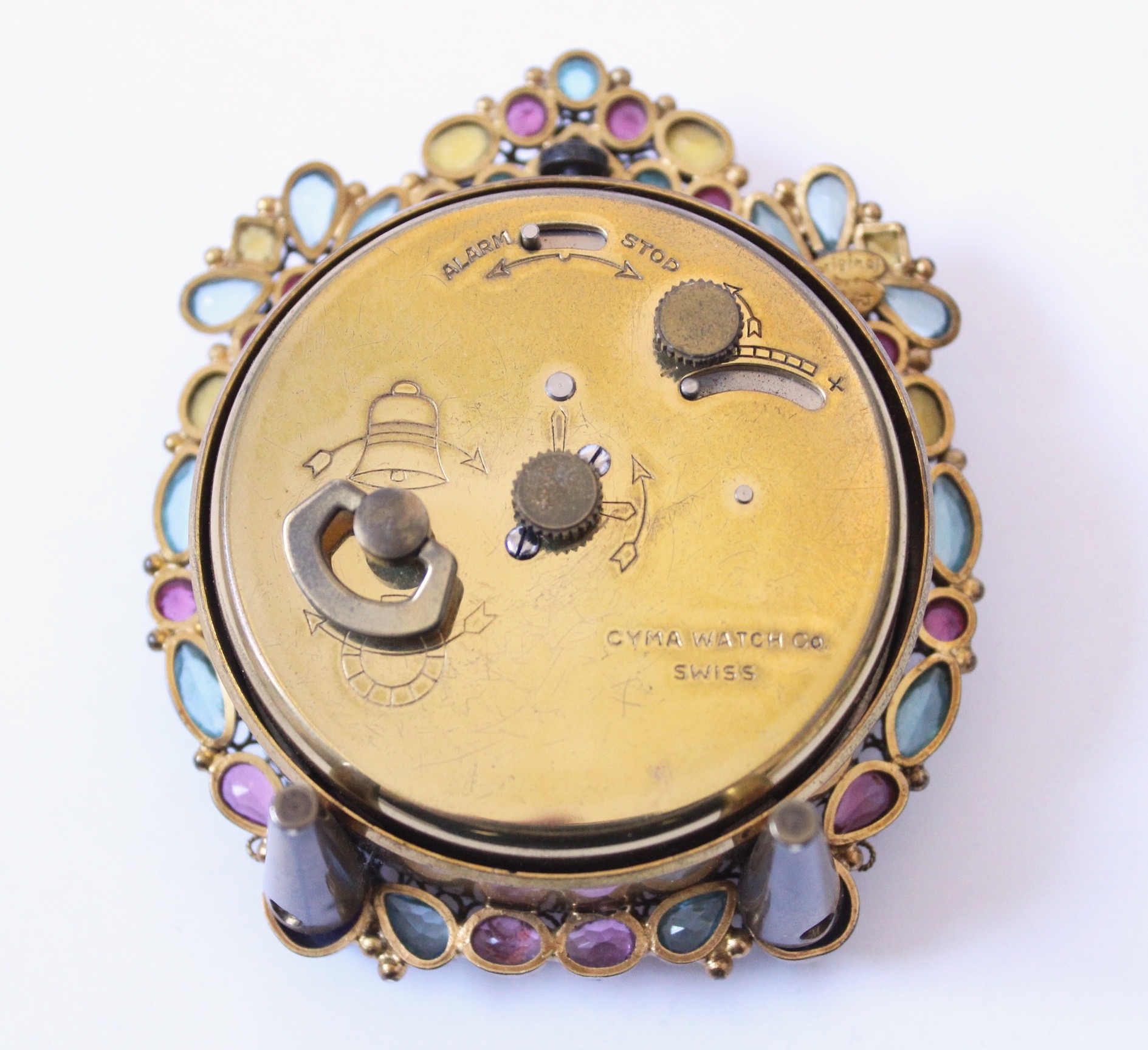 Vintage Cyma "Original by Robert" Swiss Alarm Clock