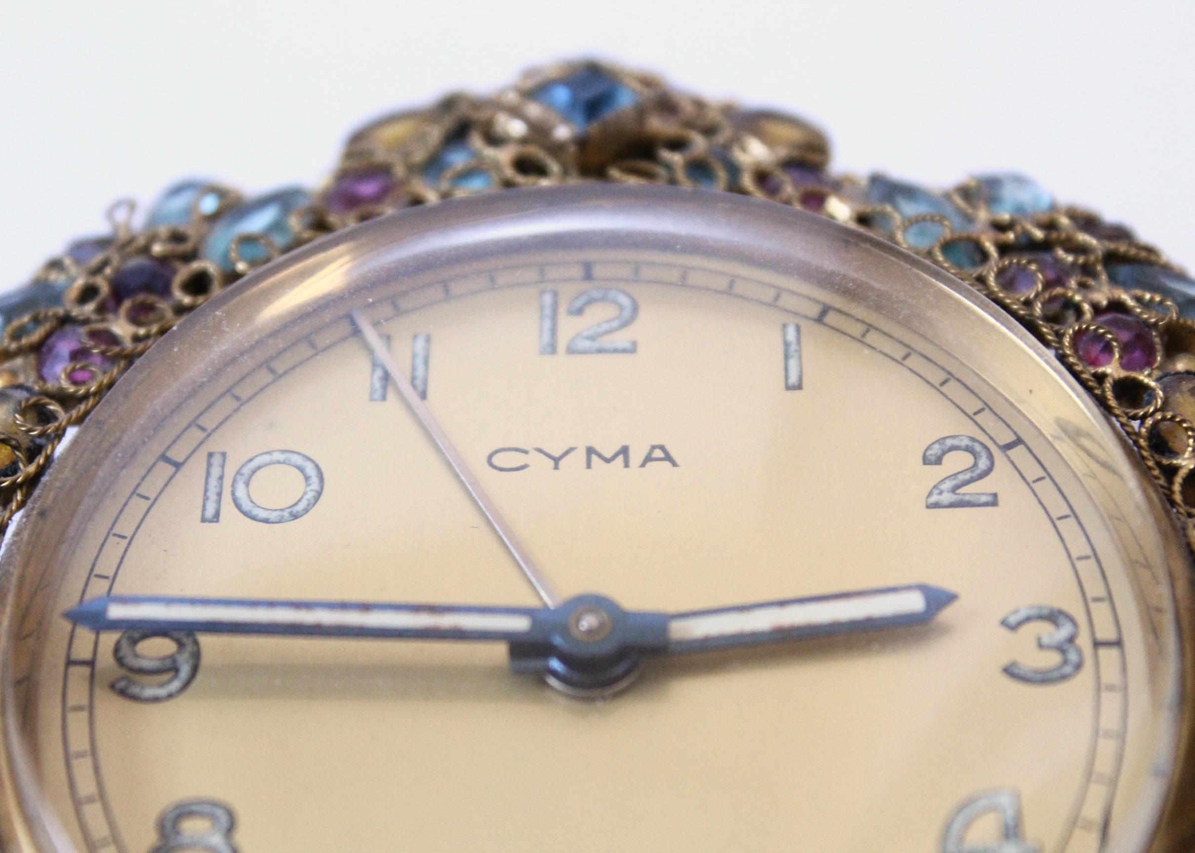 Vintage Cyma "Original by Robert" Swiss Alarm Clock