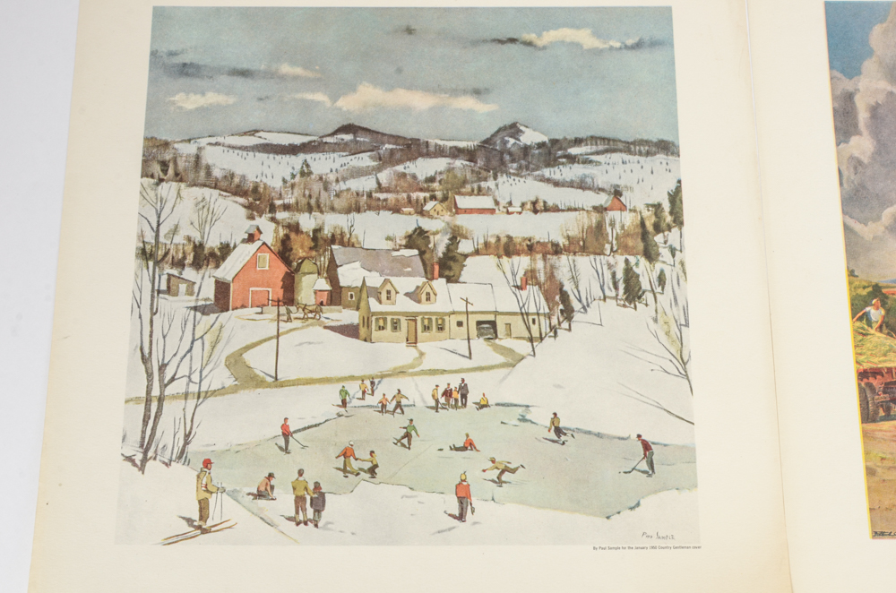 Collection of Framed and Unframed Artwork