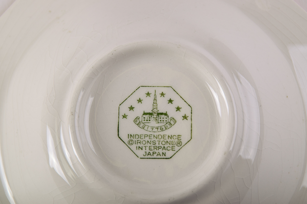 Vintage Independance Ironstone by Interpace Japan