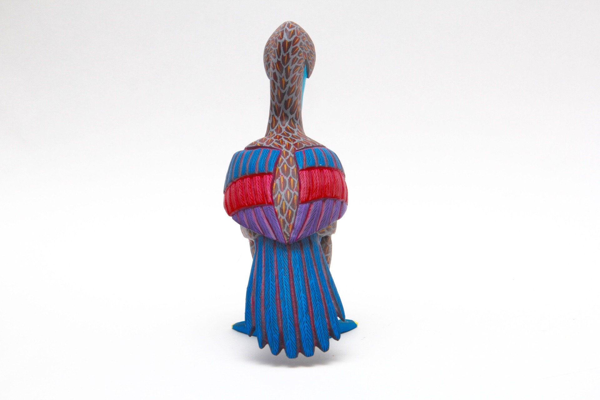 Oaxacan Hand Carved Pelican by Carlos Morales