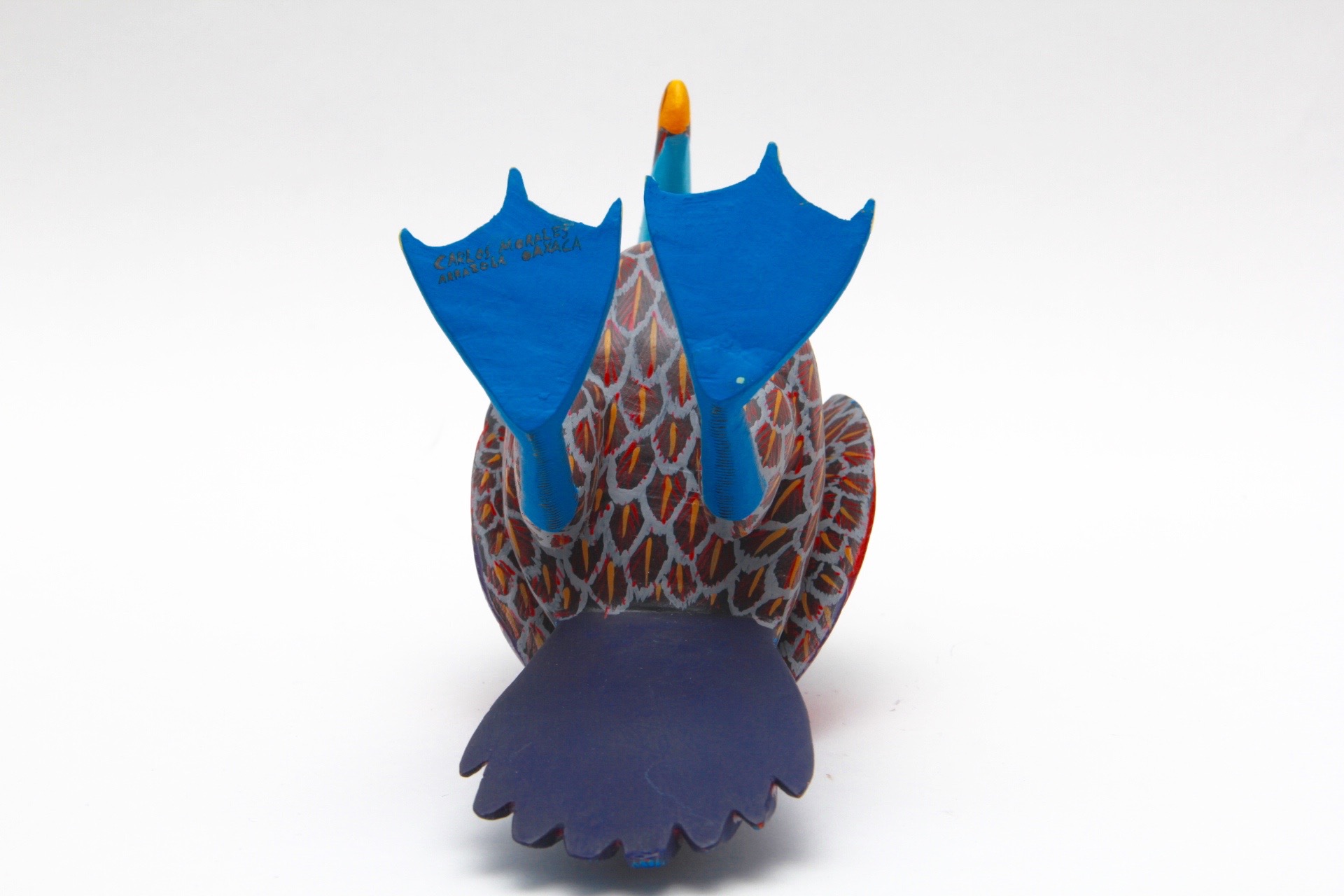 Oaxacan Hand Carved Pelican by Carlos Morales