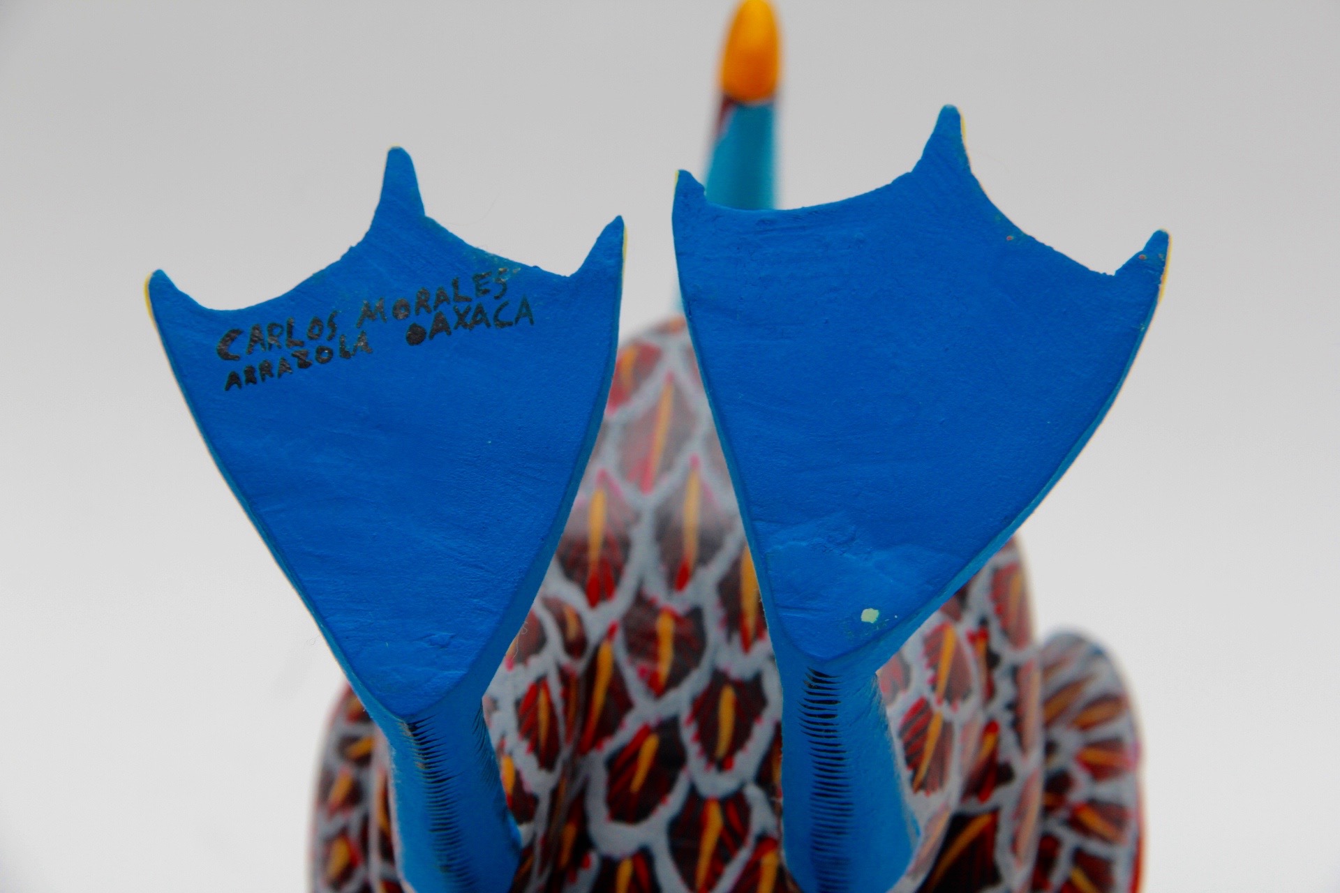 Oaxacan Hand Carved Pelican by Carlos Morales