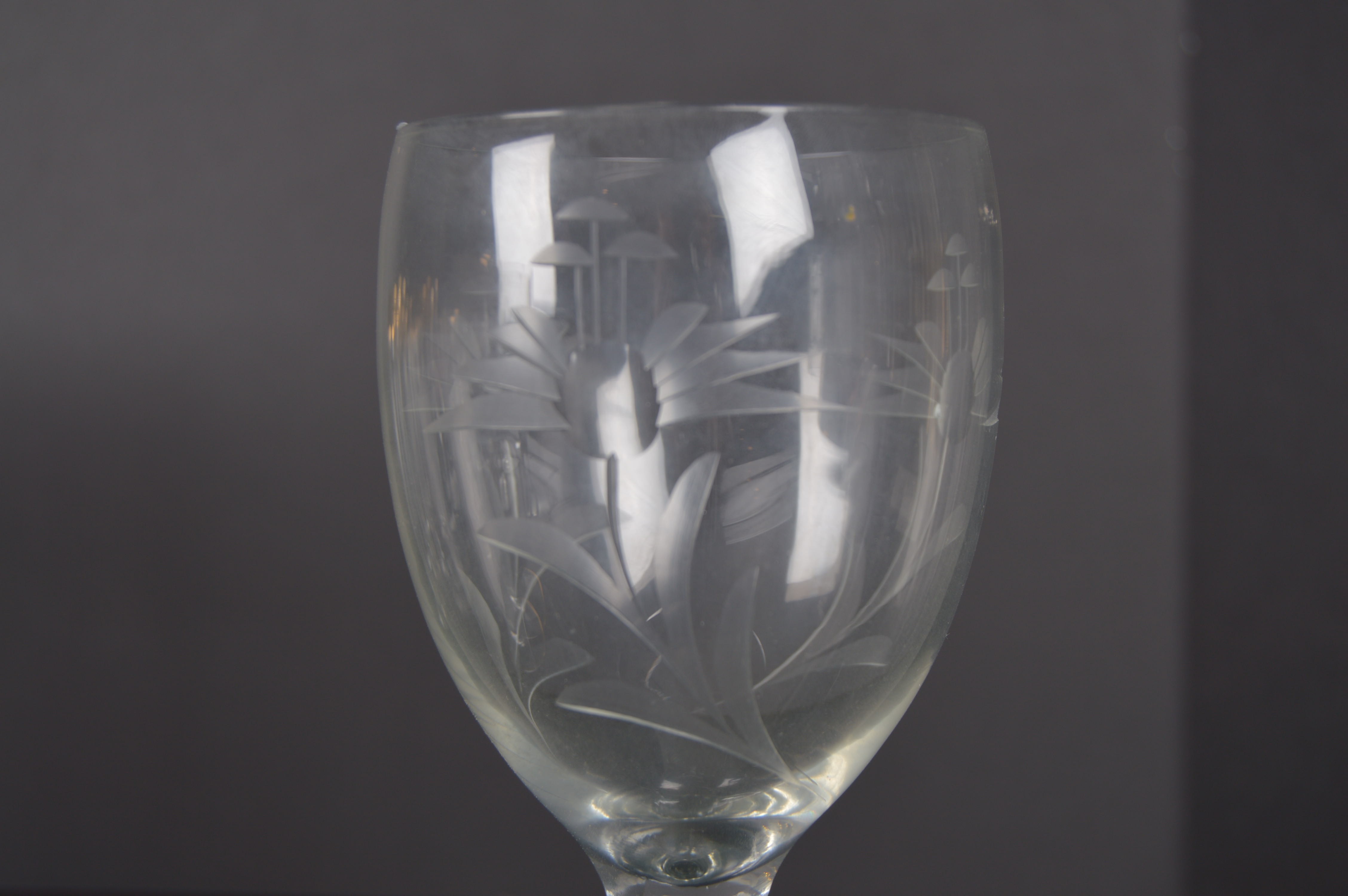 Assortment of Elegant Drinking Glasses