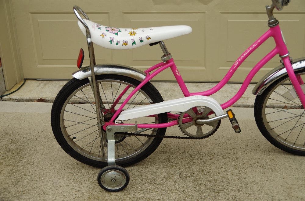 Vintage Schwinn Girl's Bike with Banana Seat