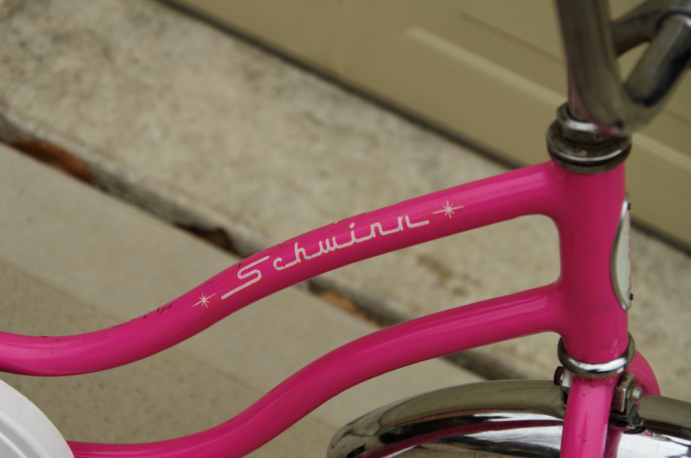 Vintage Schwinn Girl's Bike with Banana Seat