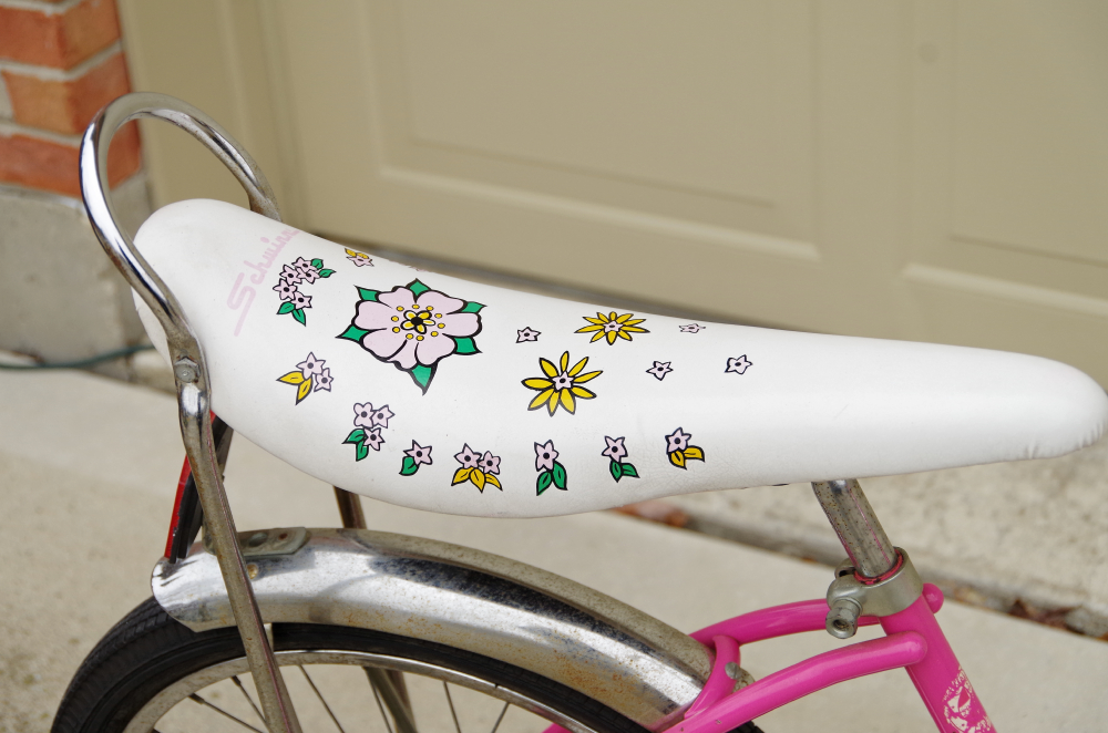 Vintage Schwinn Girl's Bike with Banana Seat
