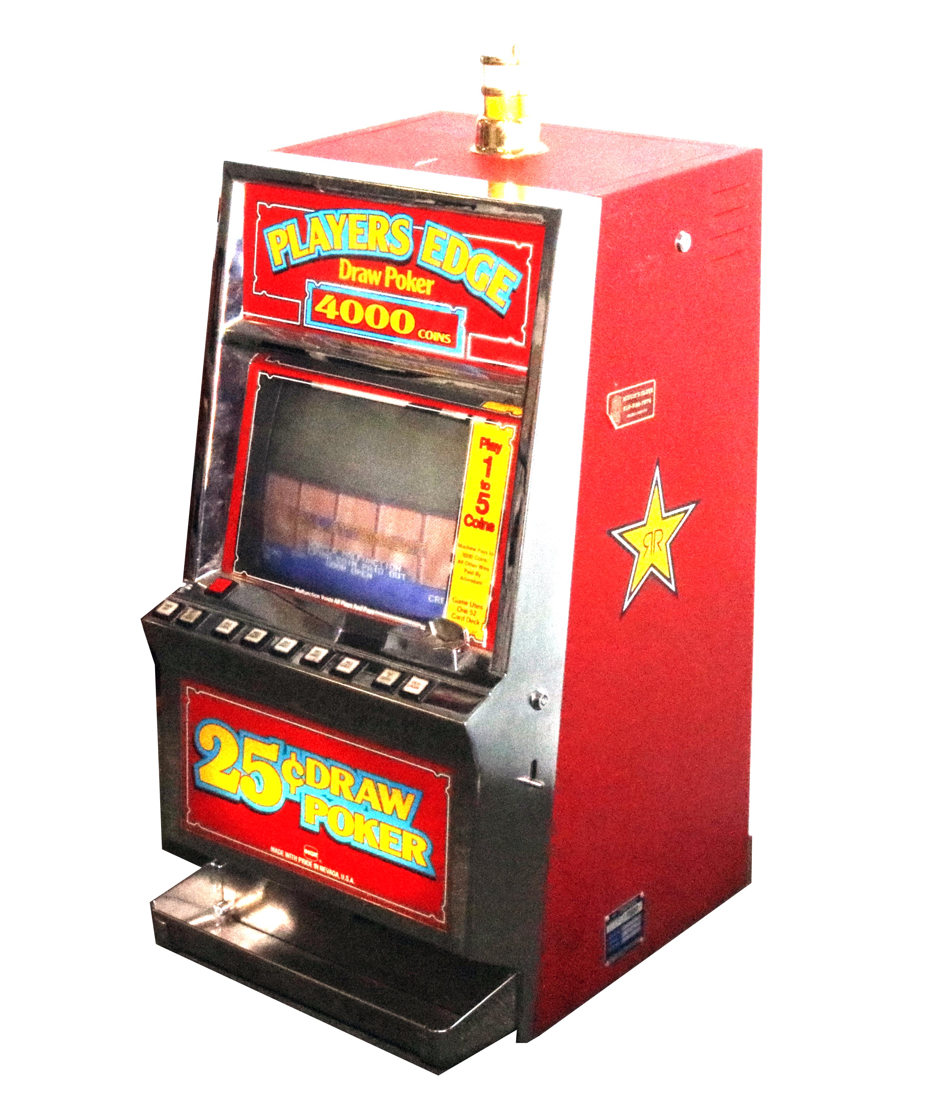 Players Edge Draw Poker Video Machine