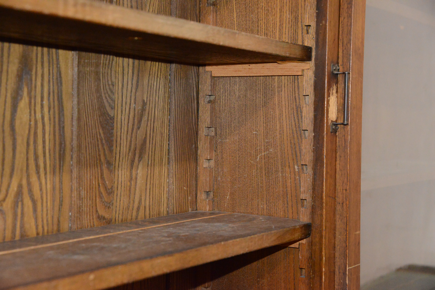 Antique General Store Style Display Cabinet