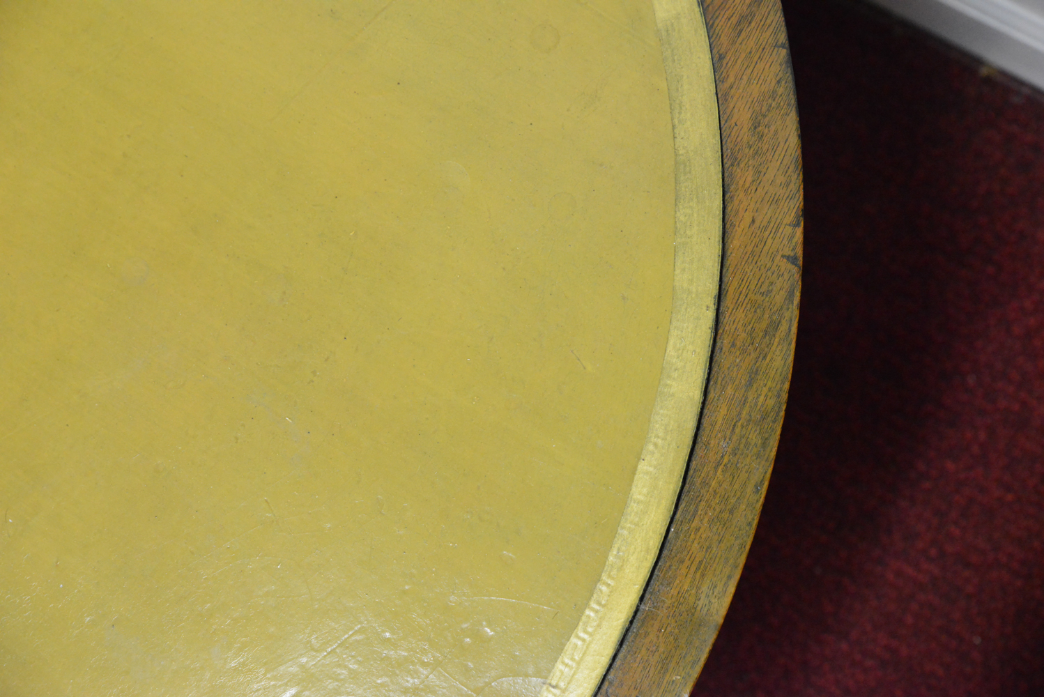 Vintage Round Wooden Table