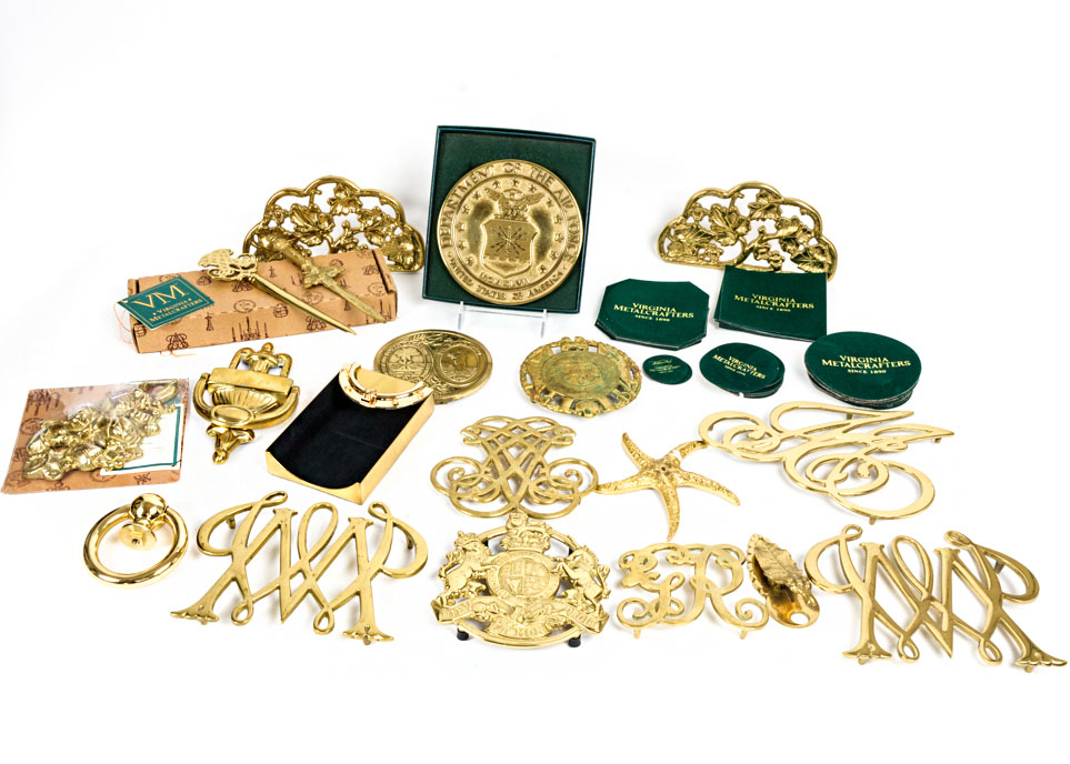 Variety of Brass Objects