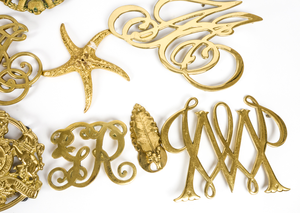 Variety of Brass Objects