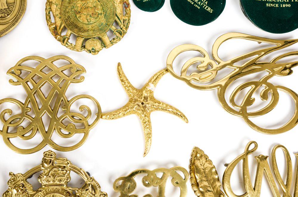 Variety of Brass Objects