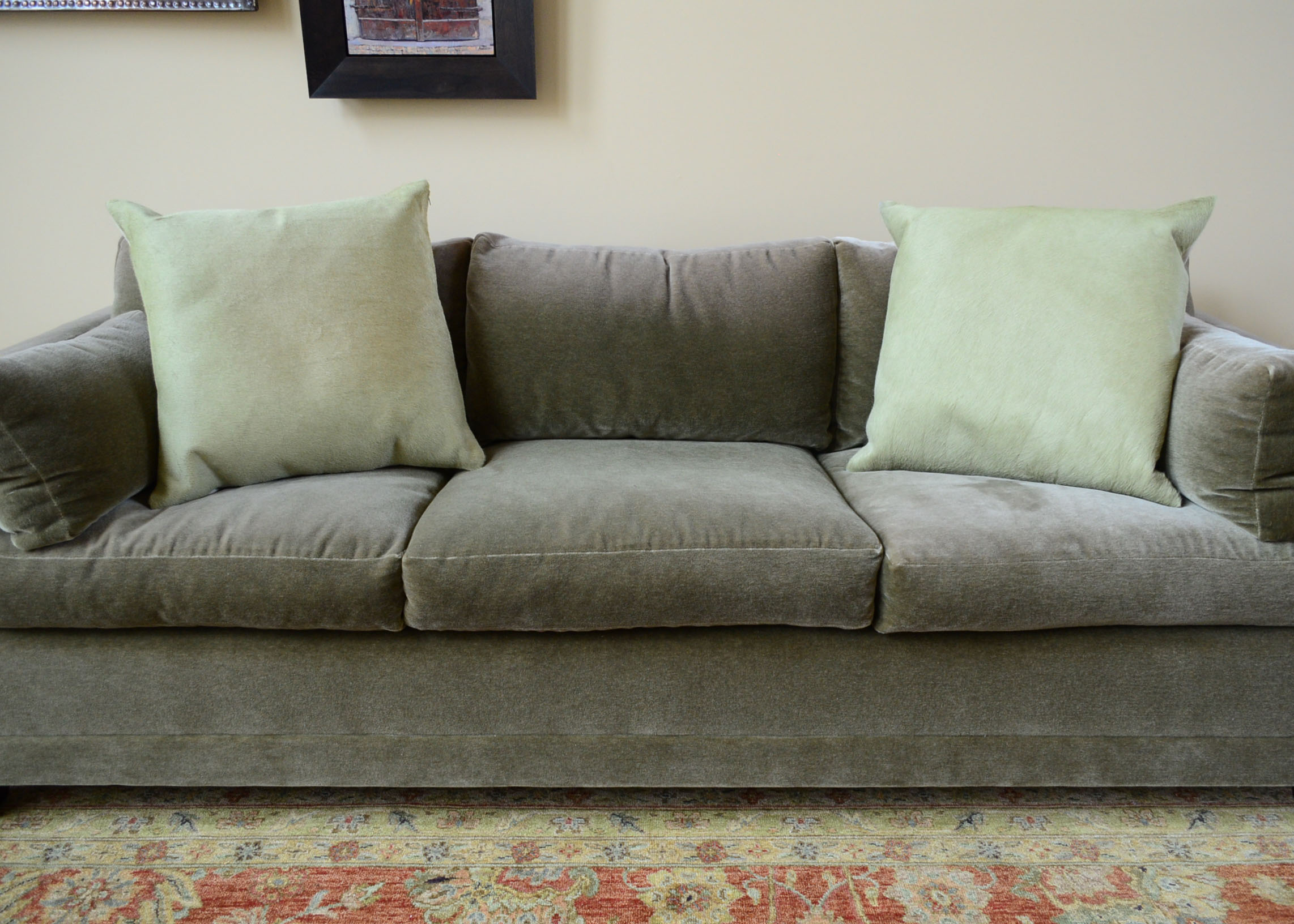 Williams-Sonoma Home Mohair Sofa