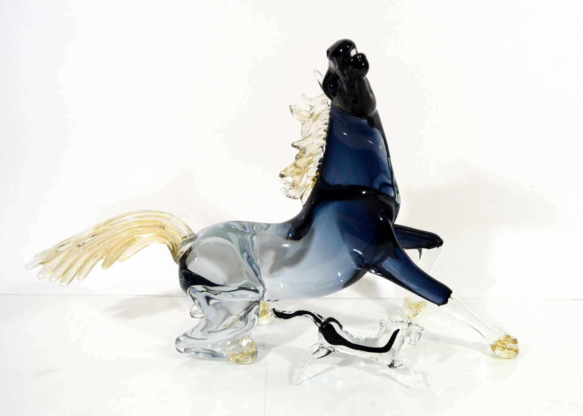 Arnaldo Zanella Handcrafted Murano Glass Horse