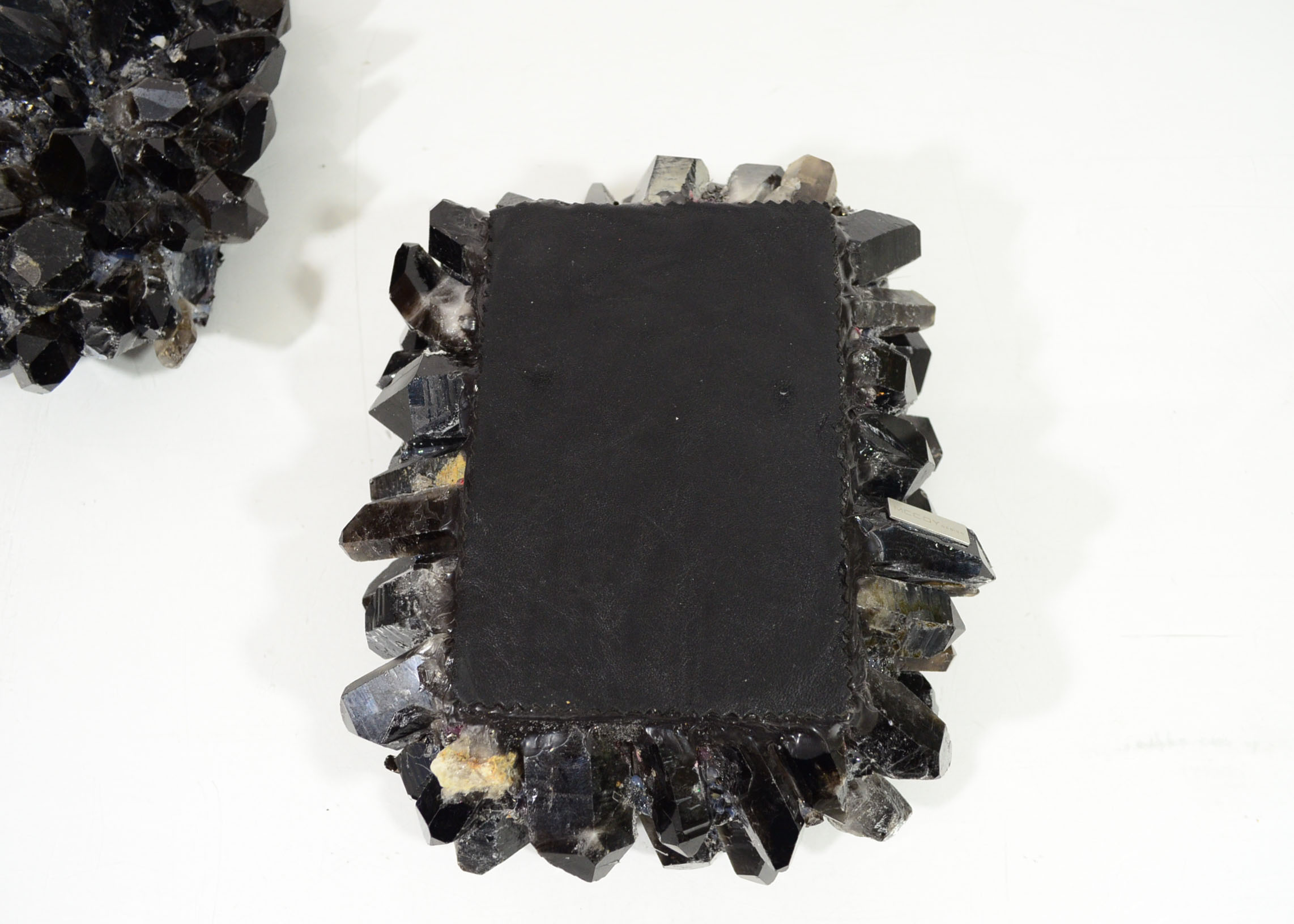 MCCOY Smokey Black Quartz Jewelry Box