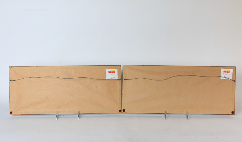 Pair of Original Watercolors by Sen Sai Chang