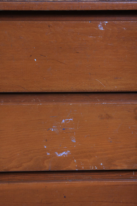 Small Wooden Five-Drawer Chest