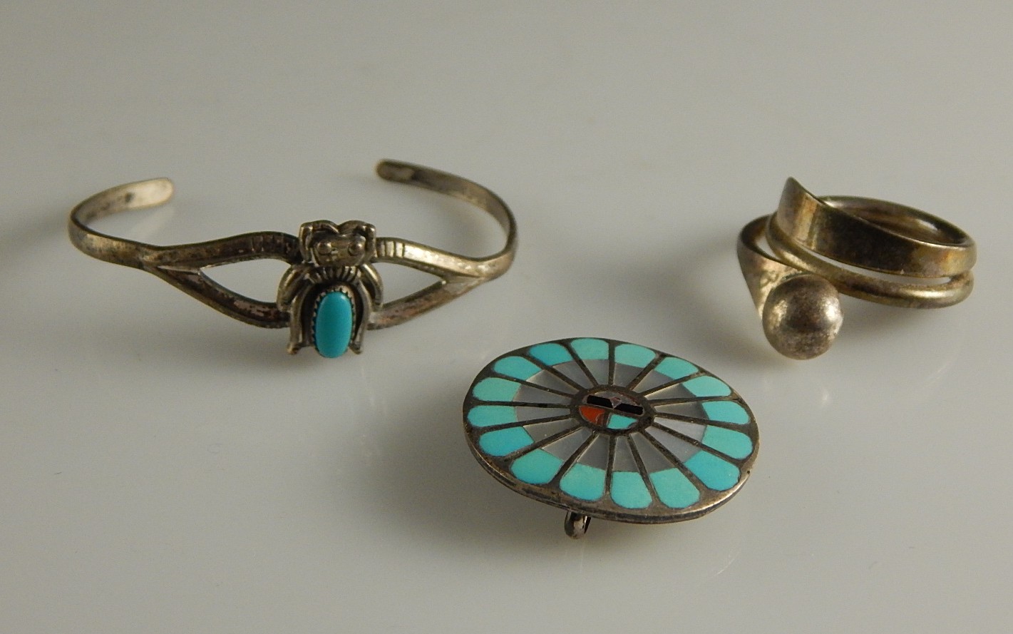 Native American Sterling Jewelry and Ring
