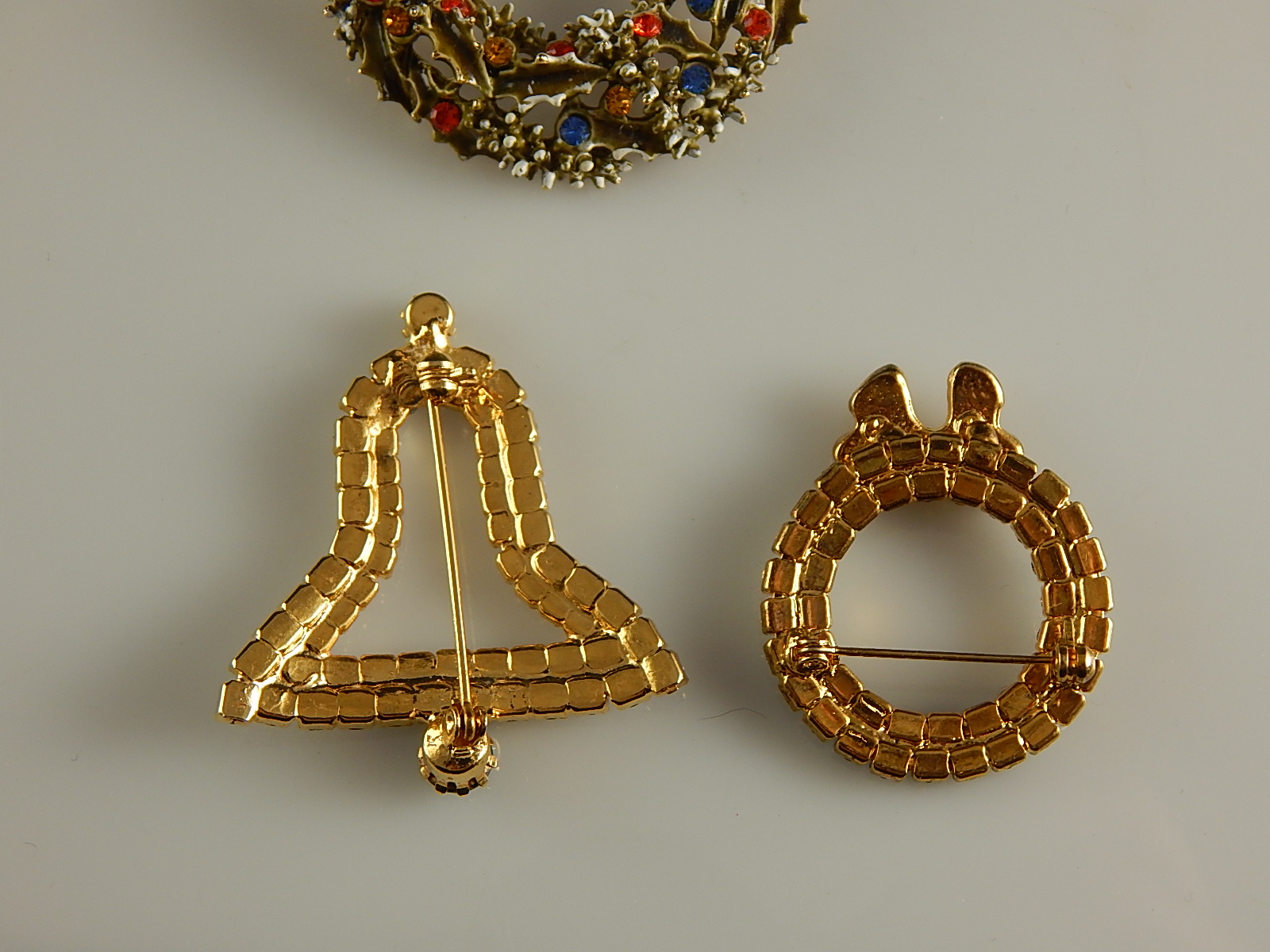 Vintage Christmas Themed Pins