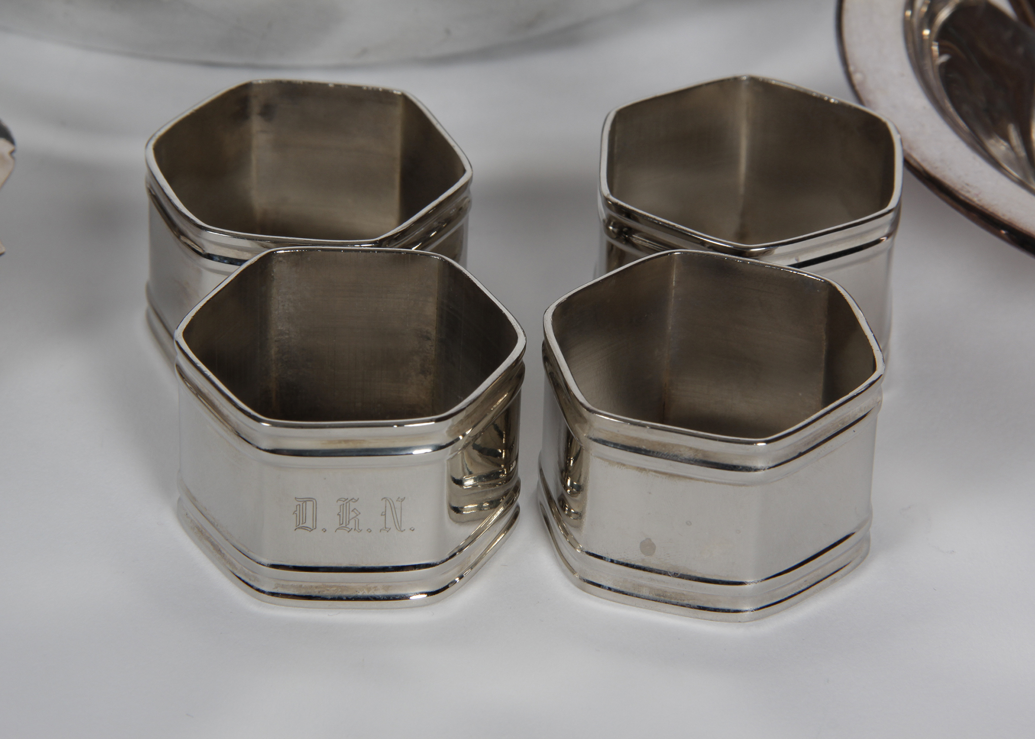Modern Silver Plated Table Items