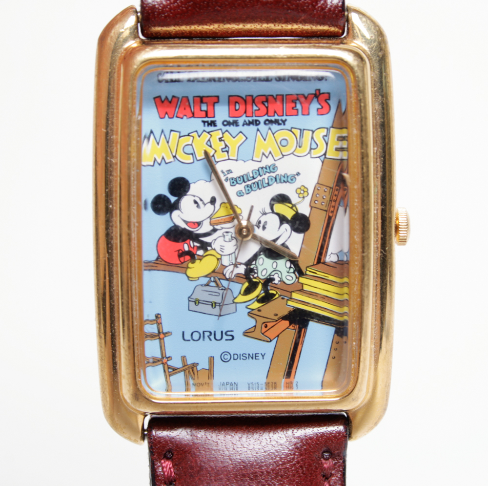 Disney Mickey Mouse 'Building a Building' Lorus Watch