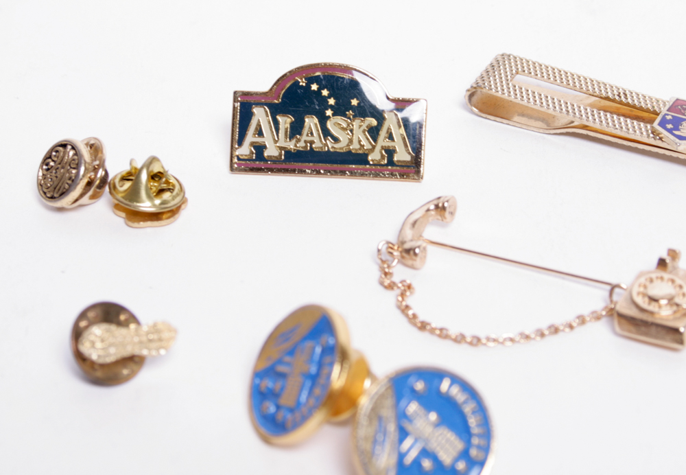 Vintage Service Pin and Tie Tack Collection
