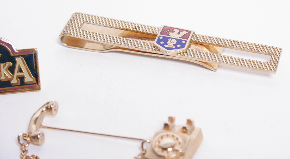 Vintage Service Pin and Tie Tack Collection