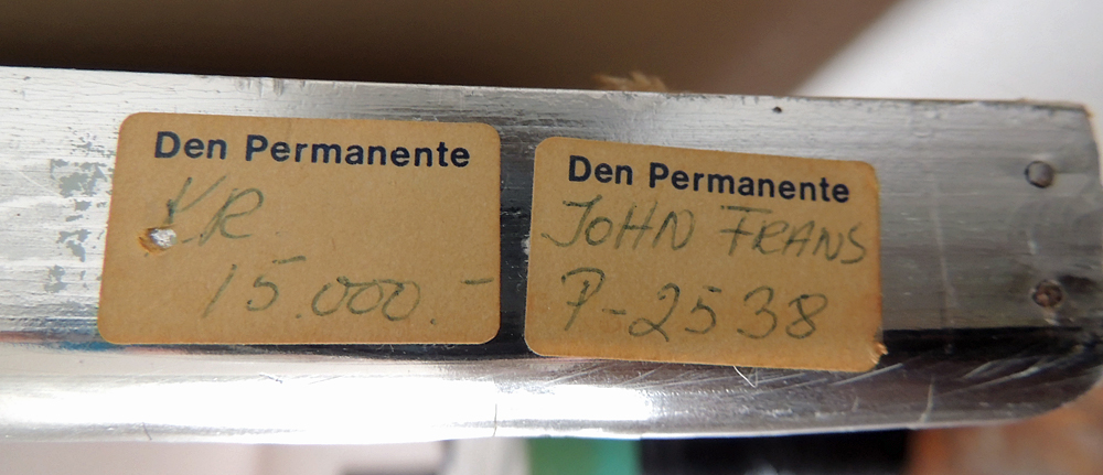 Signed Danish Painting by John Frans