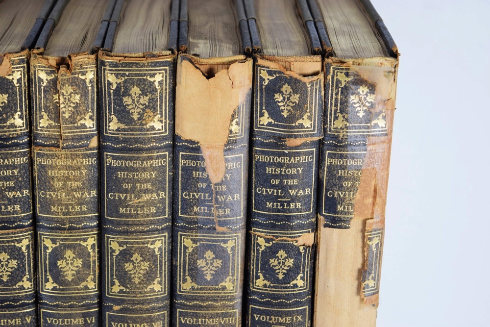 First Edition "Photographic History of the Civil War" in Ten Volumes by Francis Miller, 1911