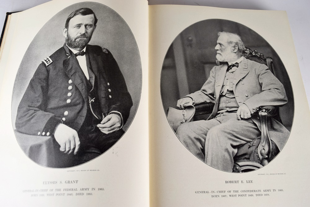 First Edition "Photographic History of the Civil War" in Ten Volumes by Francis Miller, 1911