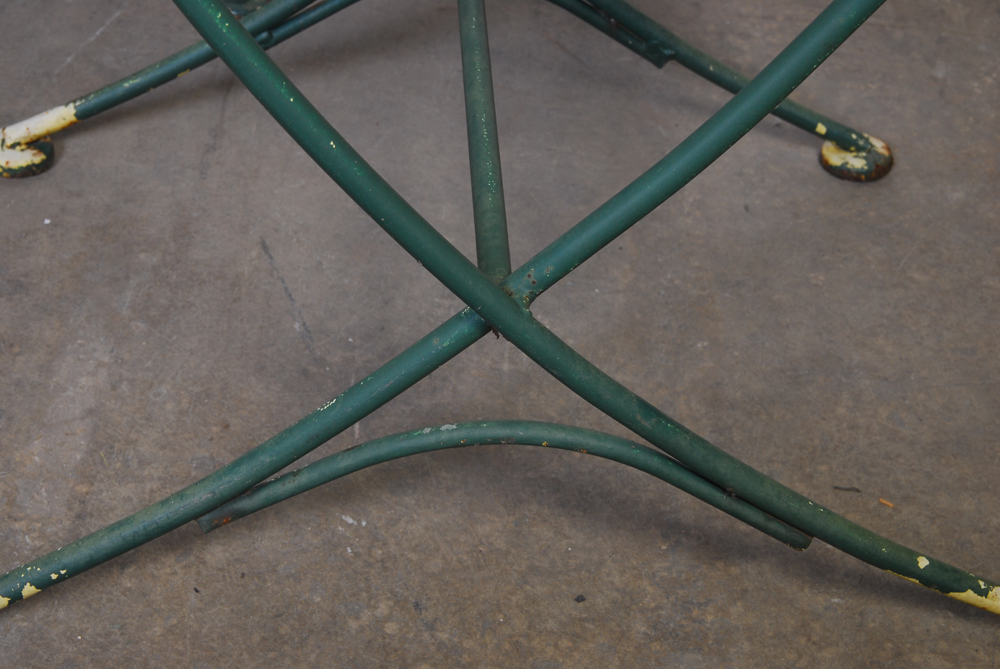 Set of Mid-Century Style Patio Chairs