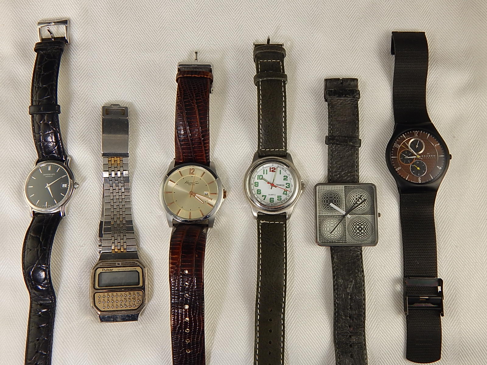 Six Gentlemen's Watches