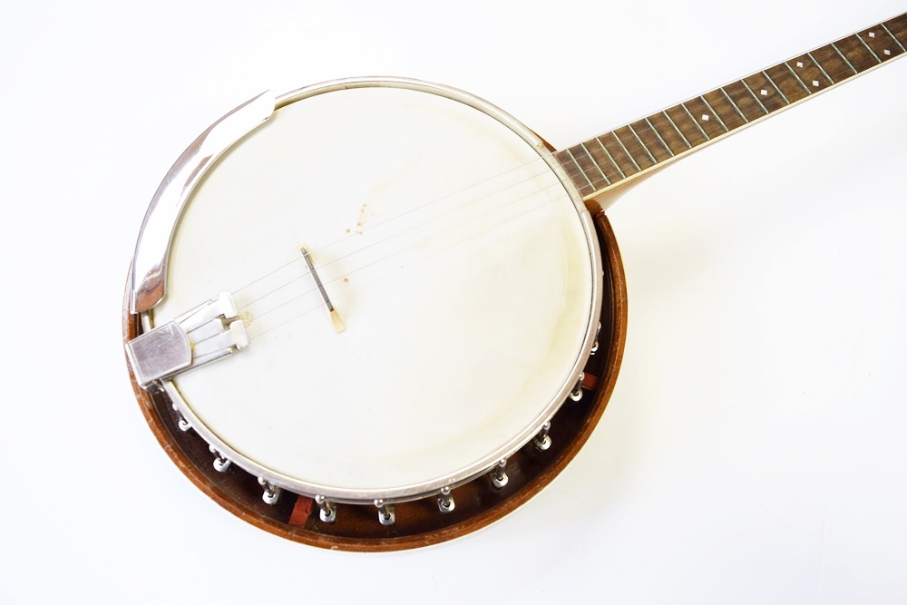 Highly Collectible Circa 1935 May Bell Four String Banjo