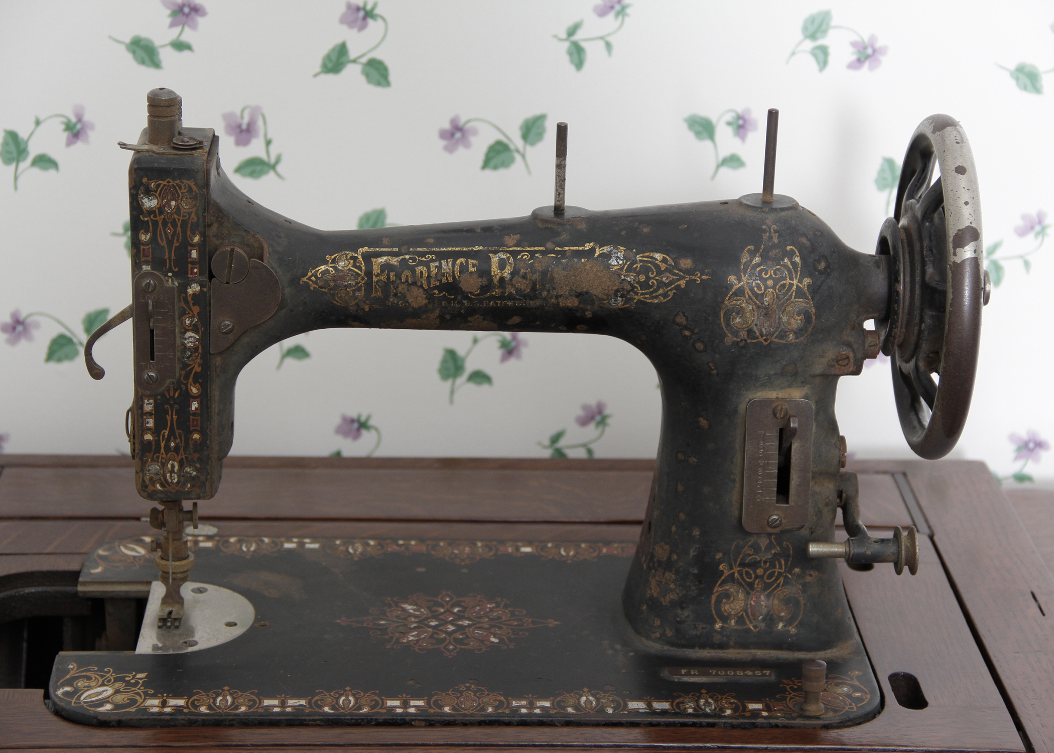 Antique Florence Rotary Sewing Machine