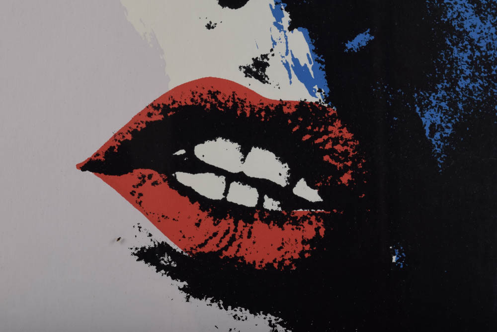 Original Signed and Numbered 1978 Rolling Stones World Tour Serigraph Poster