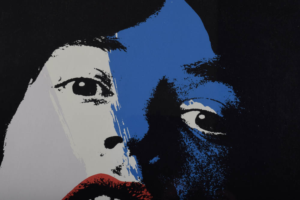 Original Signed and Numbered 1978 Rolling Stones World Tour Serigraph Poster