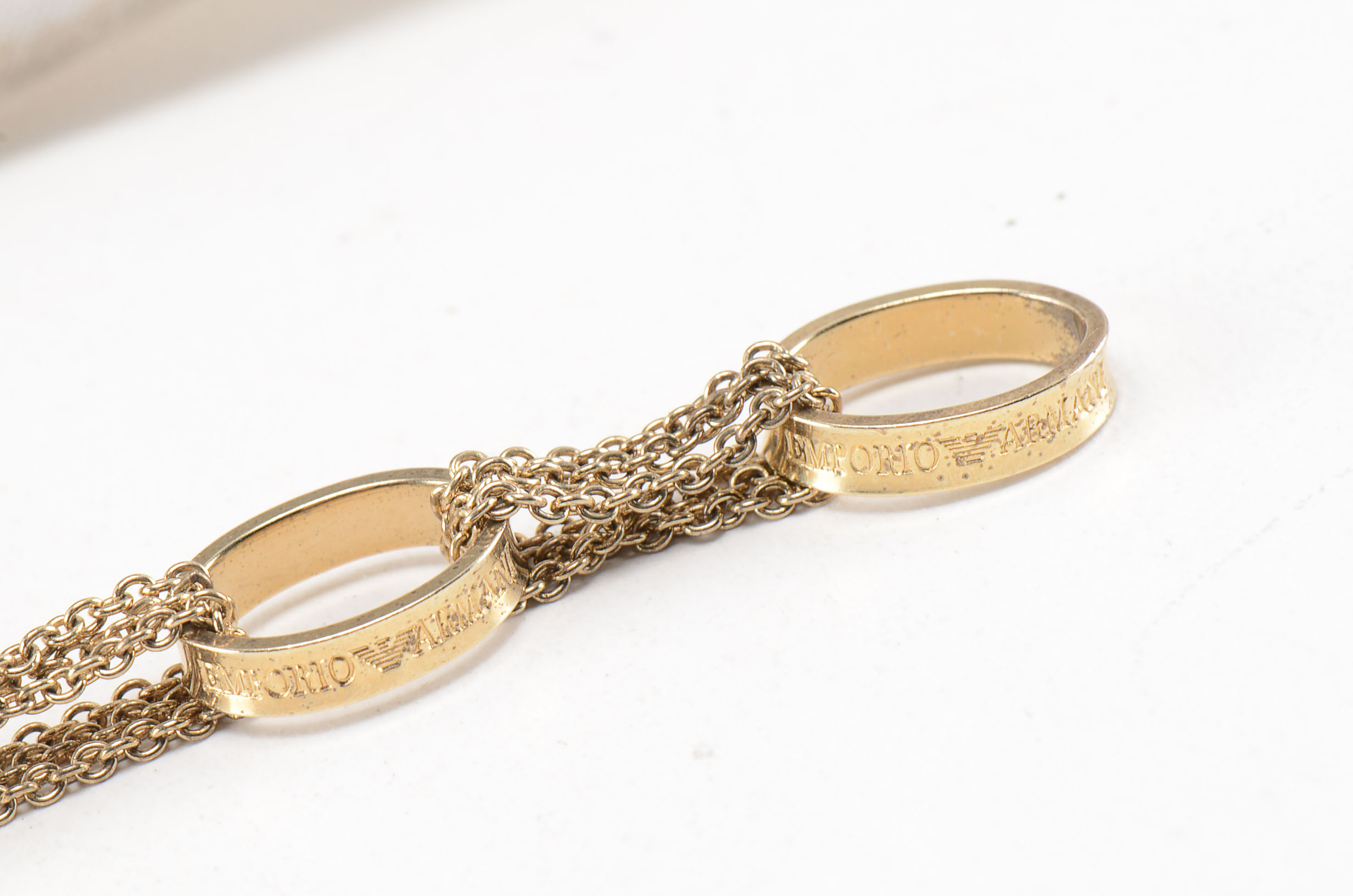 Emporio Armani Gold Vermeil Bracelet