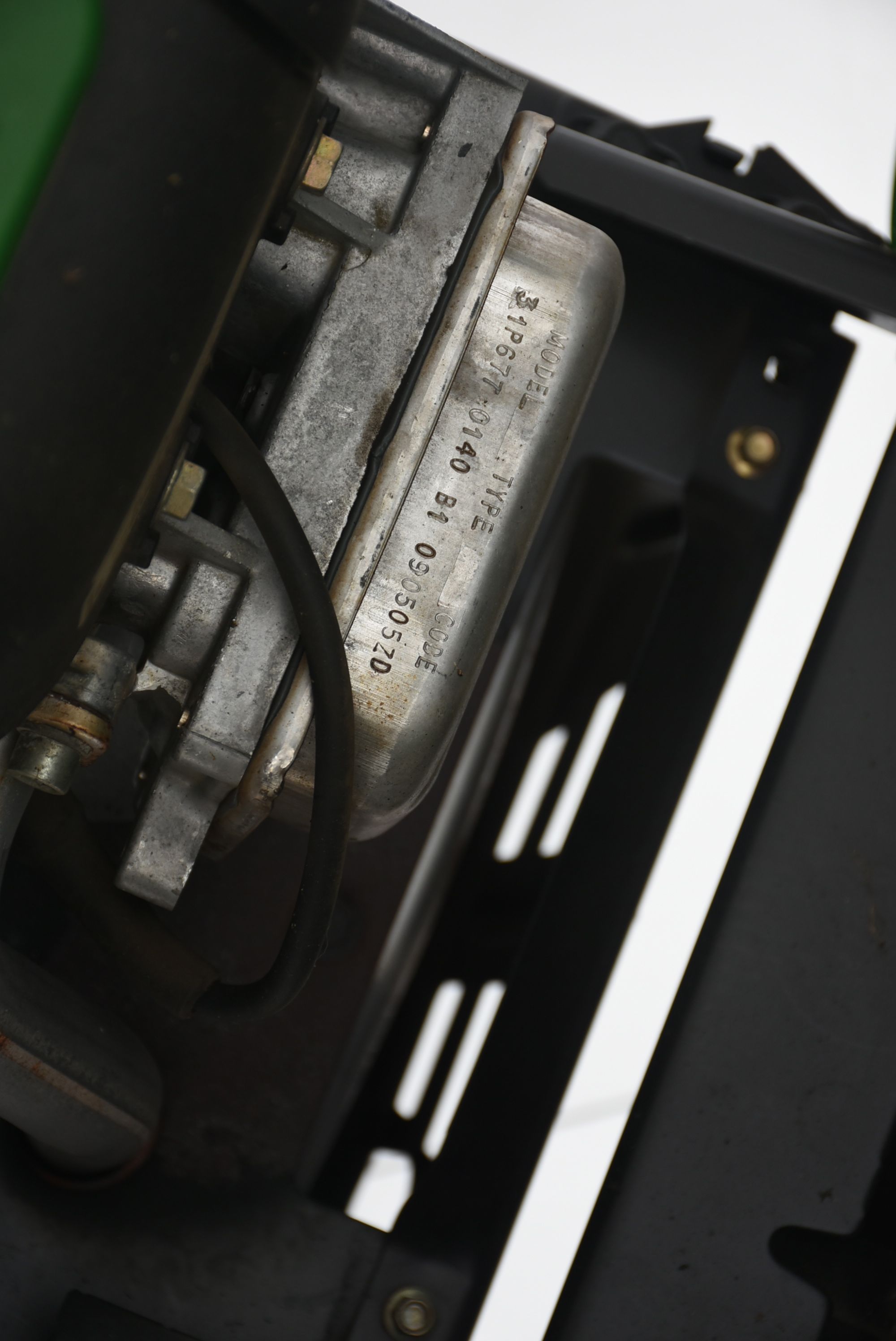 John Deere Riding Mower with Lawn Sweeper