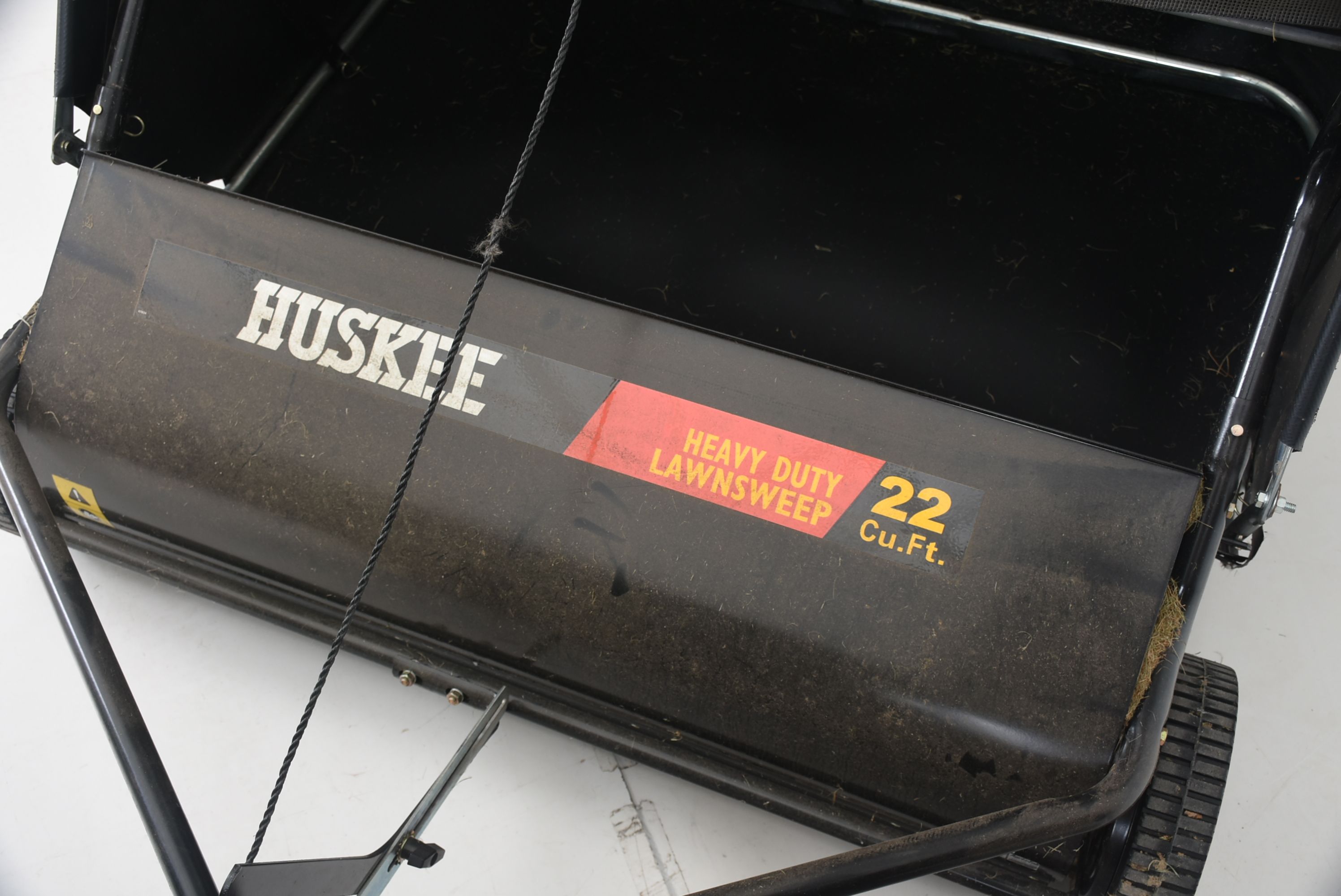 John Deere Riding Mower with Lawn Sweeper