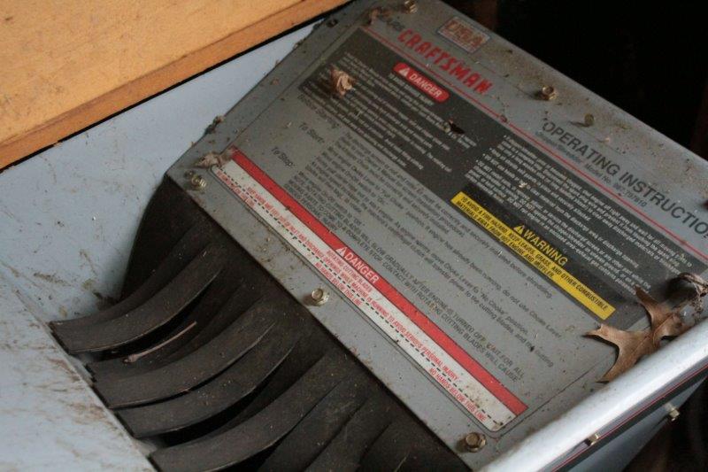 Craftsman 8HP Chipper