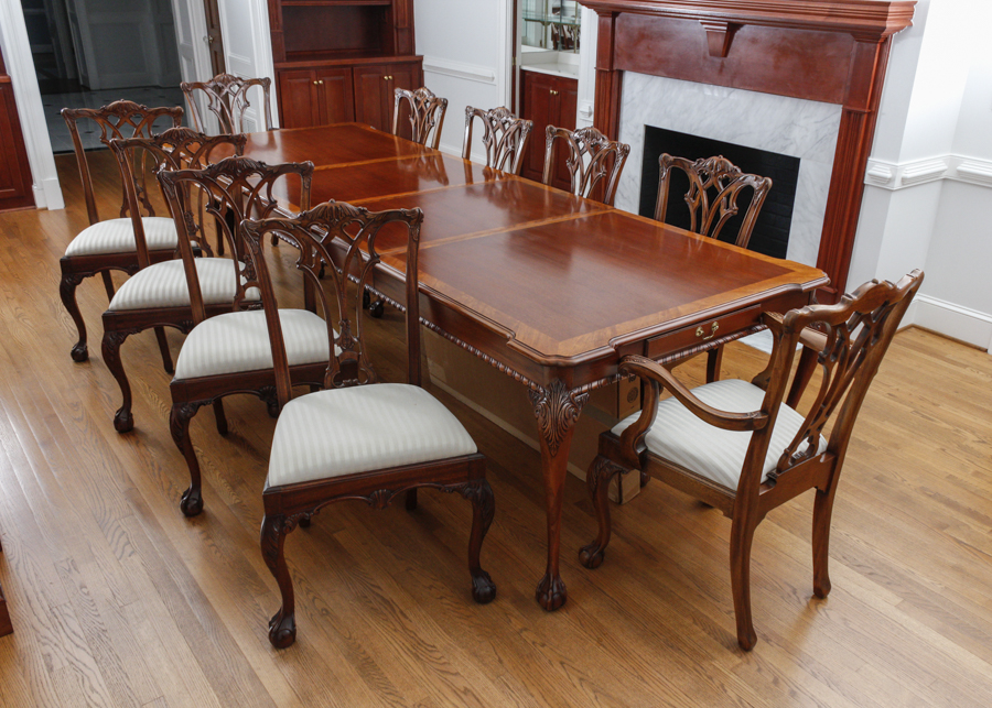 Mahogany Dining Table by Link-Taylor