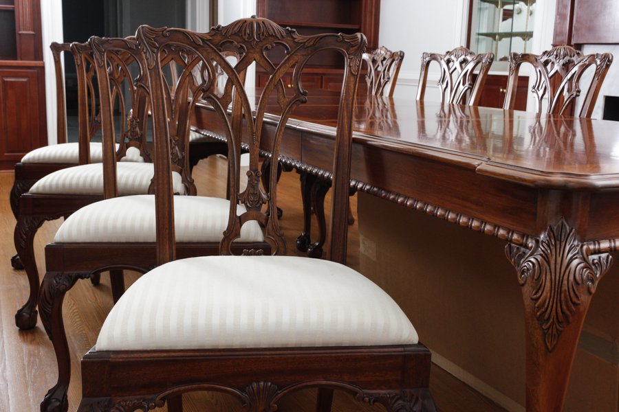 Mahogany Dining Table by Link-Taylor