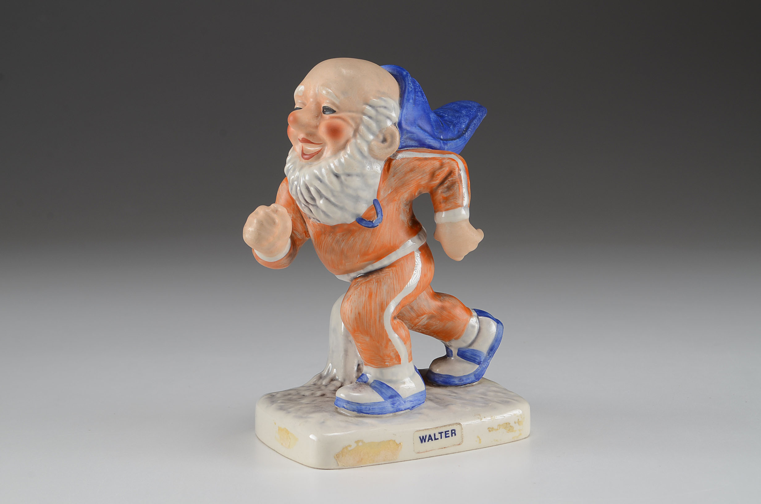 Goebel Figurine, Nurse Figurine and Framed Cupid Card