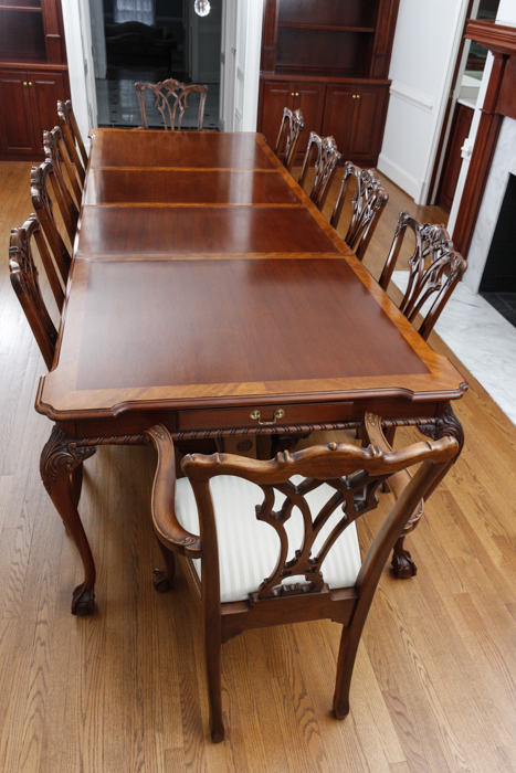 Mahogany Dining Table by Link-Taylor